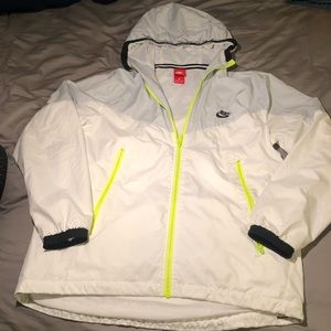 White& Grey Nike Jacket